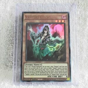 3/$35 Mint 2020 Yu-Gi-Oh! Vampire Ghost BACH-EN015 UR Holo 1st Ed Card!!